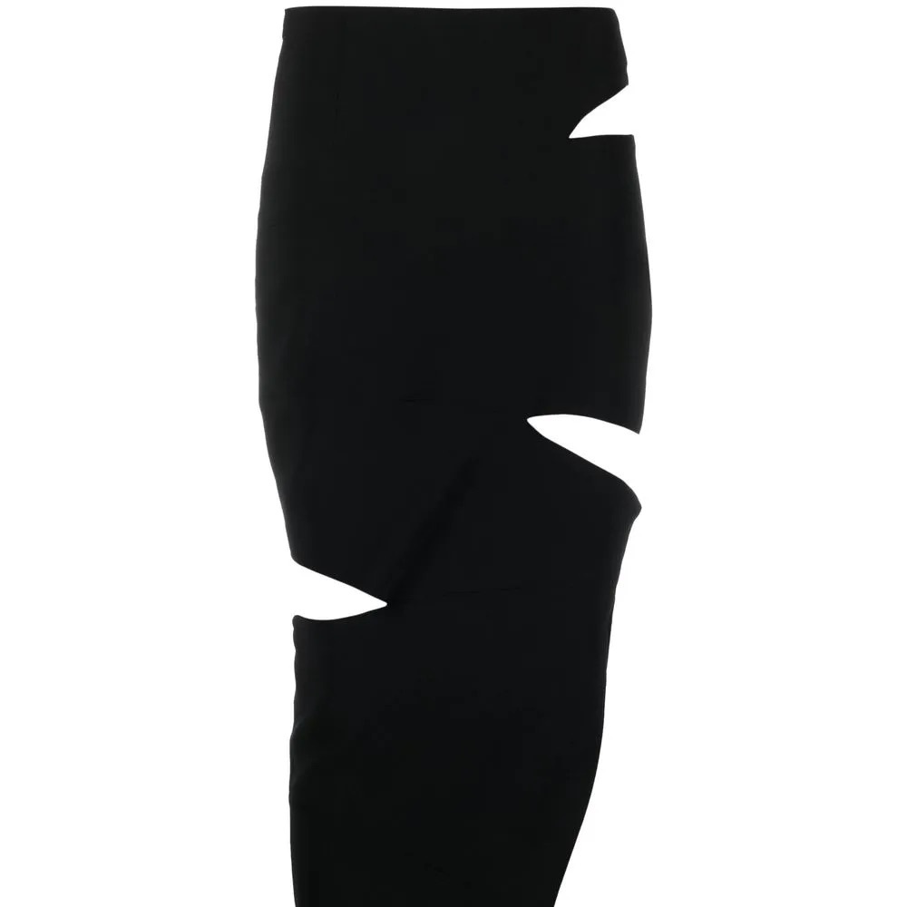 A.W.A.K.E. MODE CUT-OUT STRETCH JERSEY PENCIL SKIRT, SZ FR38 US/SMALL NWT! - Picture 2 of 8